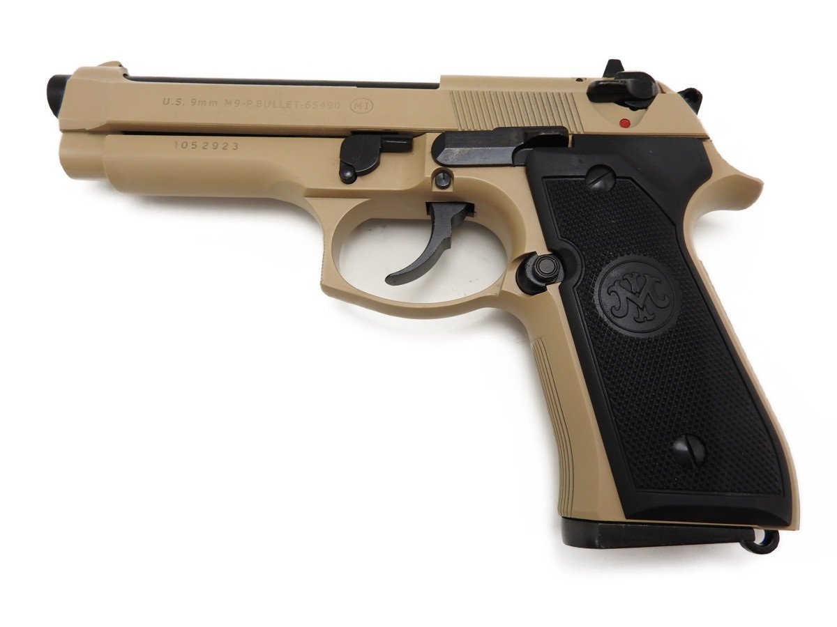 Marushin モデルガン　m9 サンドカラー Amazon.co.jp: マルシンモデルガン完成品 M9 SAND ABS : ホビー
